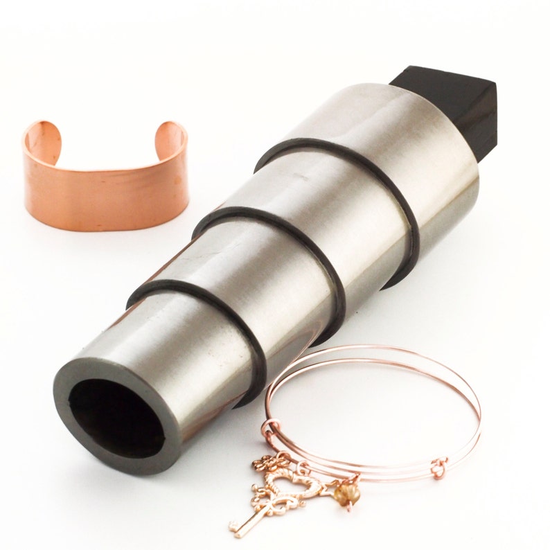 Crafts CASTIRON BRACELET STEEL STEPPED MANDREL ROUND AND OVAL WITH