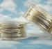 Non Tarnish Silver Plated Wire - Large Coil - You Pick Gauge 12, 14, 16, 18, 20, 21, 22, 24, 26, 28, 30, 32, 34 - 100% Guarantee 