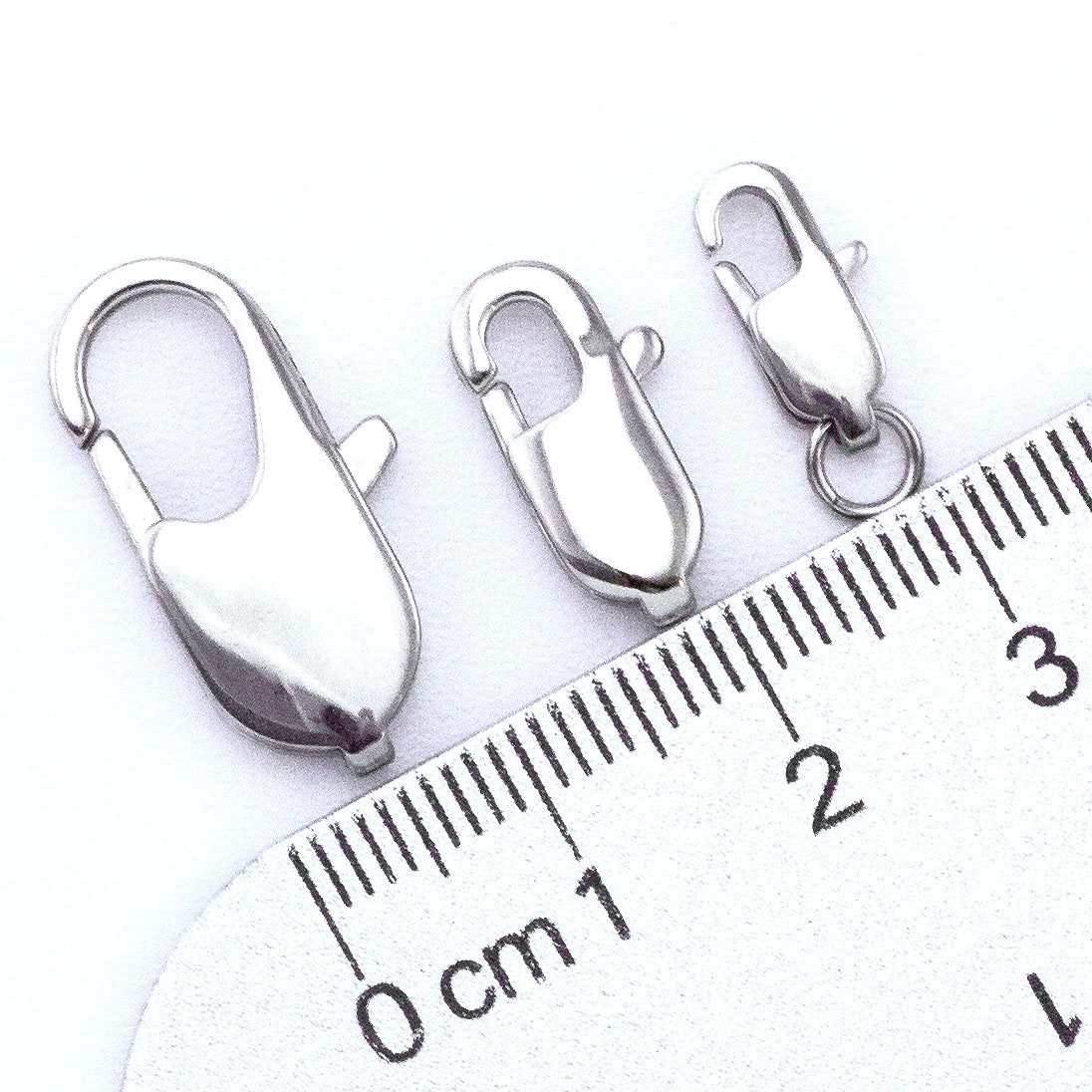 20pcs Big 25mm 316L Stainless Steel Square Lobster Clasp Claw Jewelry  Making DIY