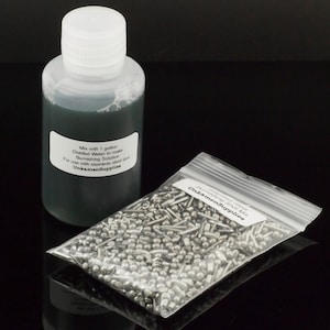 Steel Shot and Tumbling Solution - How to Make Your Handmade Jump Rings and Findings Shiny - 1/2 lb Media - 100% Guarantee