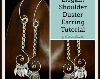 Elegant Shoulder Duster Earring Tutorial