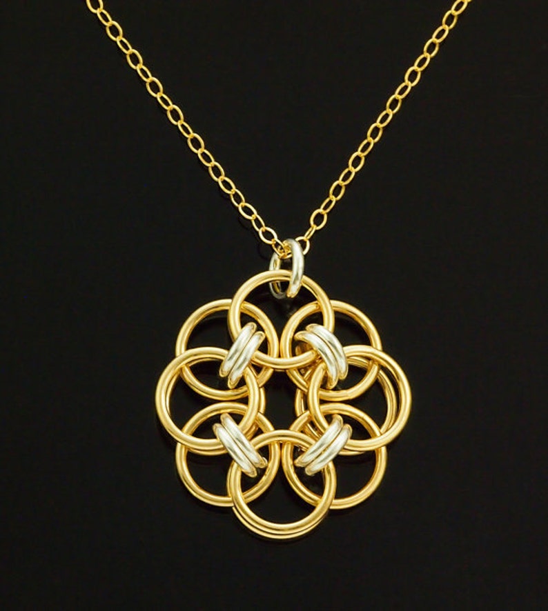 PDF Chainmail Tutorial Basic Helm Weave Instructions Etsy