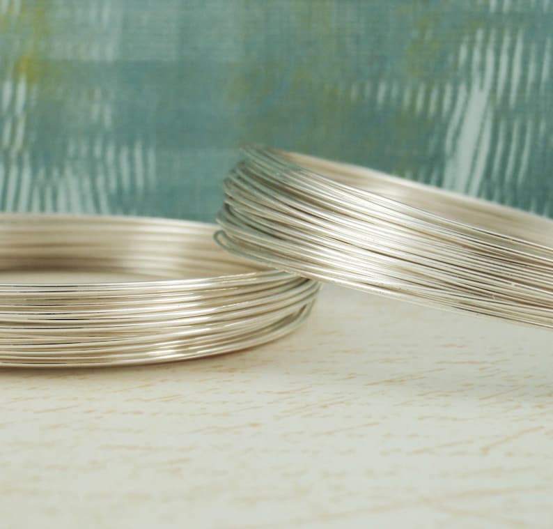 Premium Silver Plated Wire - Half Hard - Non Tarnish - You Pick Gauge 14, 16, 18, 20, 22, 24, 26 - 100% Guarantee 