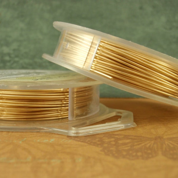 14 gauge Brass Wire - Non Tarnish - 10 Feet  - 3 Meters - Thick Artistic Wire - 100 Percent Guarantee