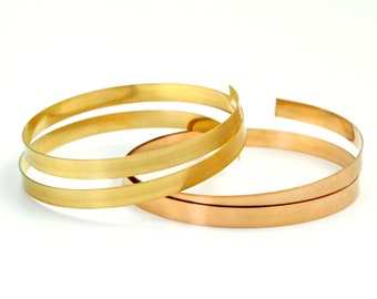 Flat Bronze and Brass Strip Wire - By the Foot in 24, 25 and 28 Gauge - 100% Guarantee