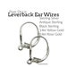 see more listings in the Ear Wires, Posts & Backs section