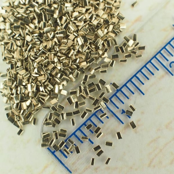 Solder Chips for Soldering Sterling Silver, Silver Filled and Nickel Silver - 1/8 ounce - Easy, Medium or Hard