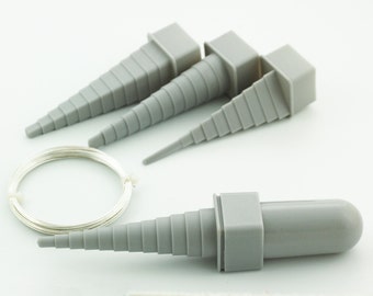 Travel Stepped Wire Wrapping Mandrels - Our Pick for Creating On The Road - Wire Sample Included