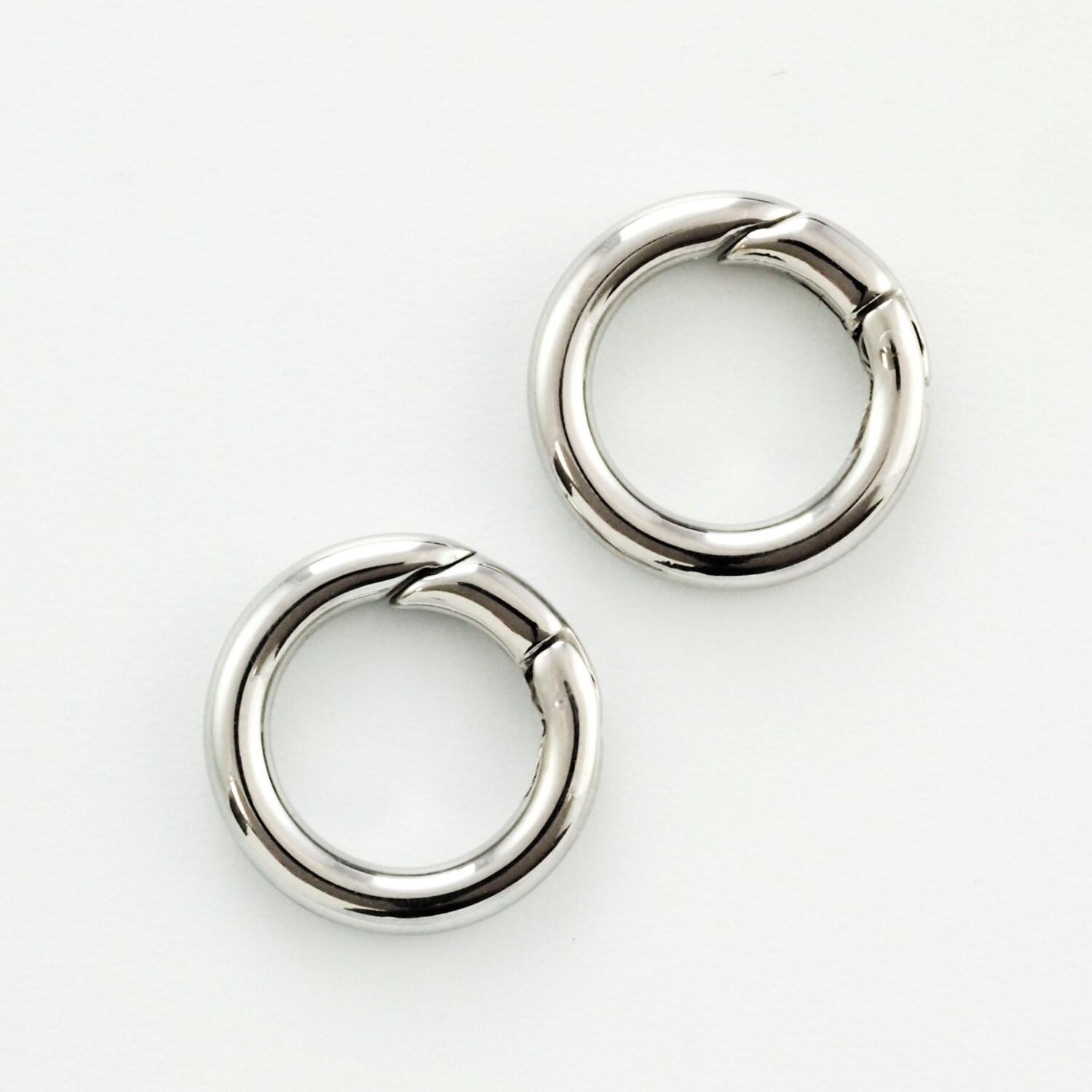 1 Stainless Steel Round Circle Clasp 20.5mm or 24mm 100% - Etsy