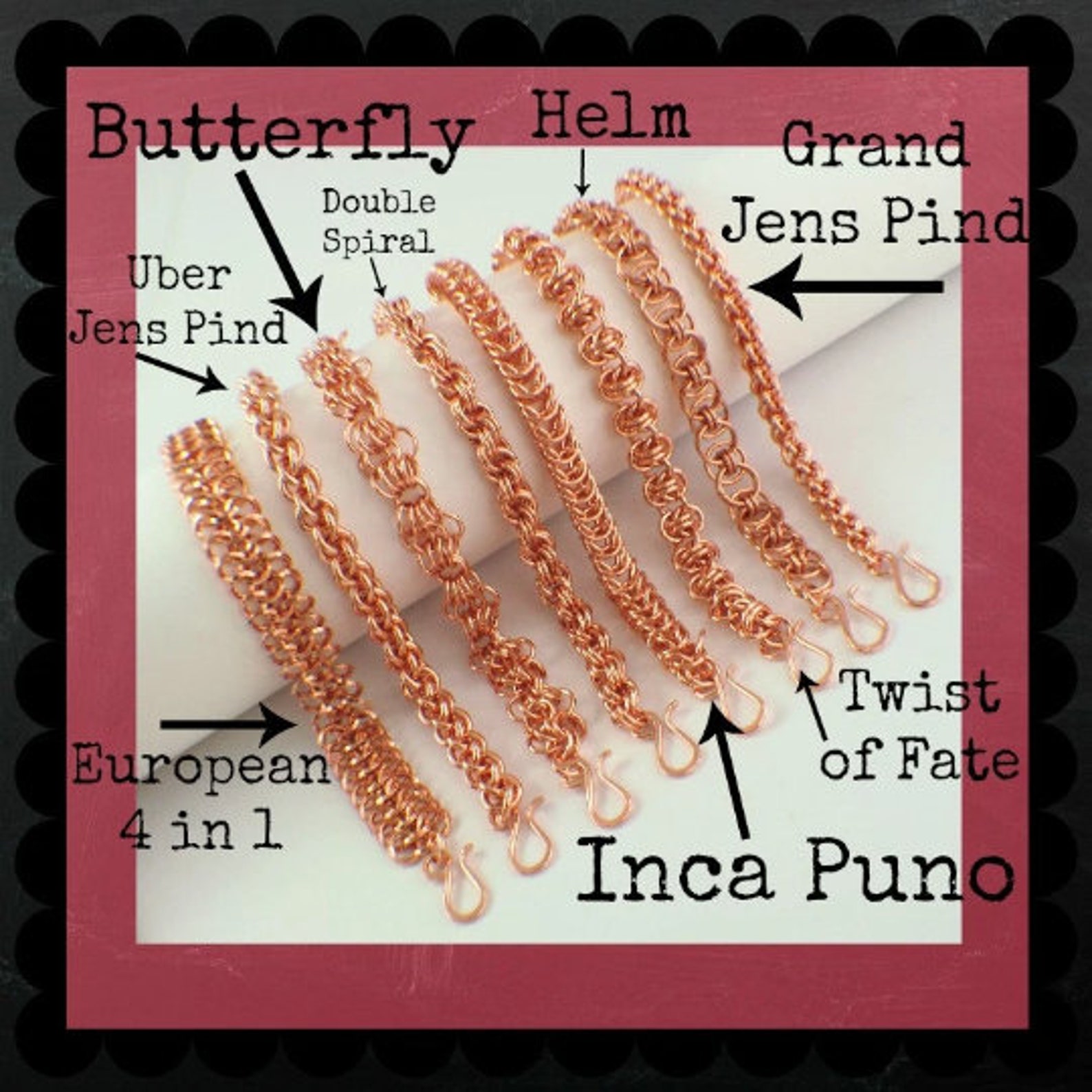 PDF Chainmail Jewelry Tutorial - Craft Faire - Fun for All Skill Levels ...