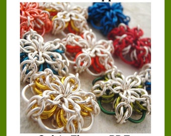 Tutorial Celtic Flower Pendant Chainmaille Jewelry Instructions