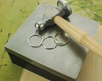 Bench Block - Our Pick for Beginners and Beyond - Wire Sample Included - Small 2.5 Inch or Large 4 Inch Square