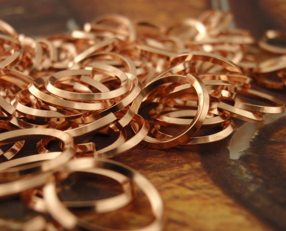 Square shop jump rings