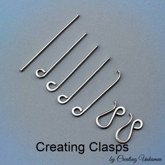 Creating Clasps Tutorial PDF Basic Instructions for a 17mm X - Etsy