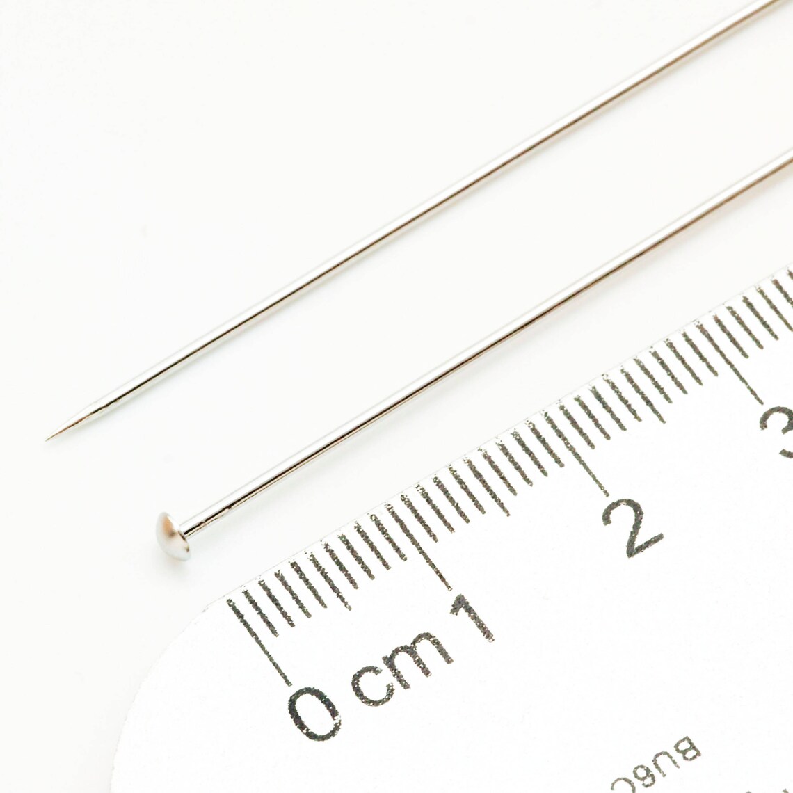 6 19 Gauge Stainless Steel Hat Pin Blanks Etsy