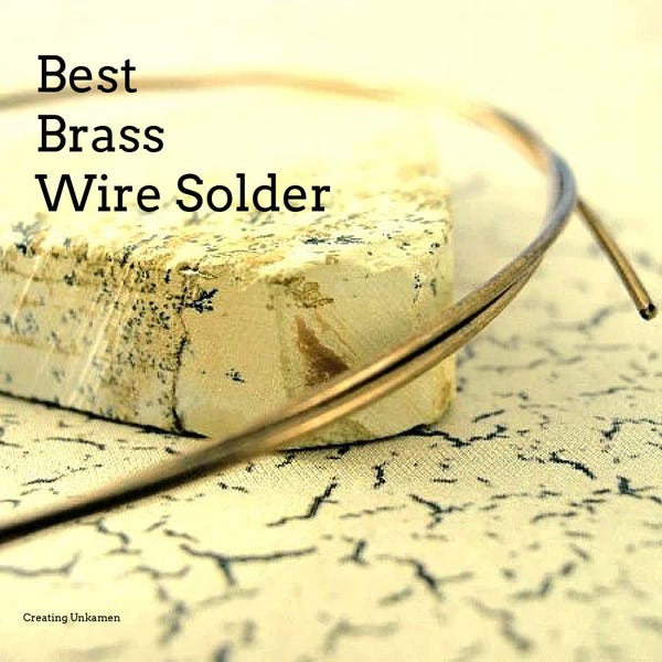 Best Brass Wire Solder - 20 gauge - Near Perfect Color Match