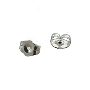 2 Pair Sterling Silver Filled Ear Nuts image 4