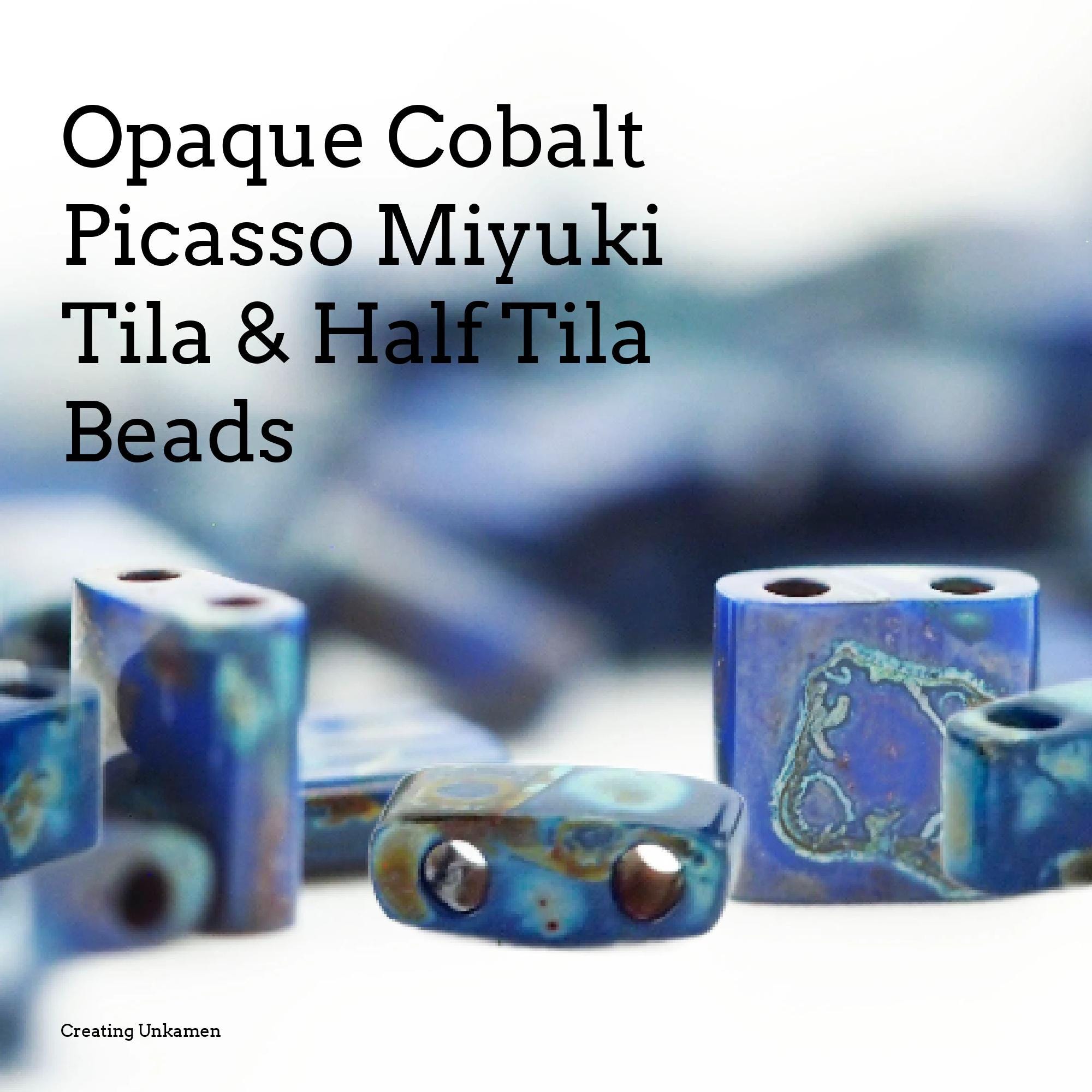 11-4518, Miyuki 22g Op Cobalt Picasso 11-4518, Miyuki 22g Op Cobalt Picasso