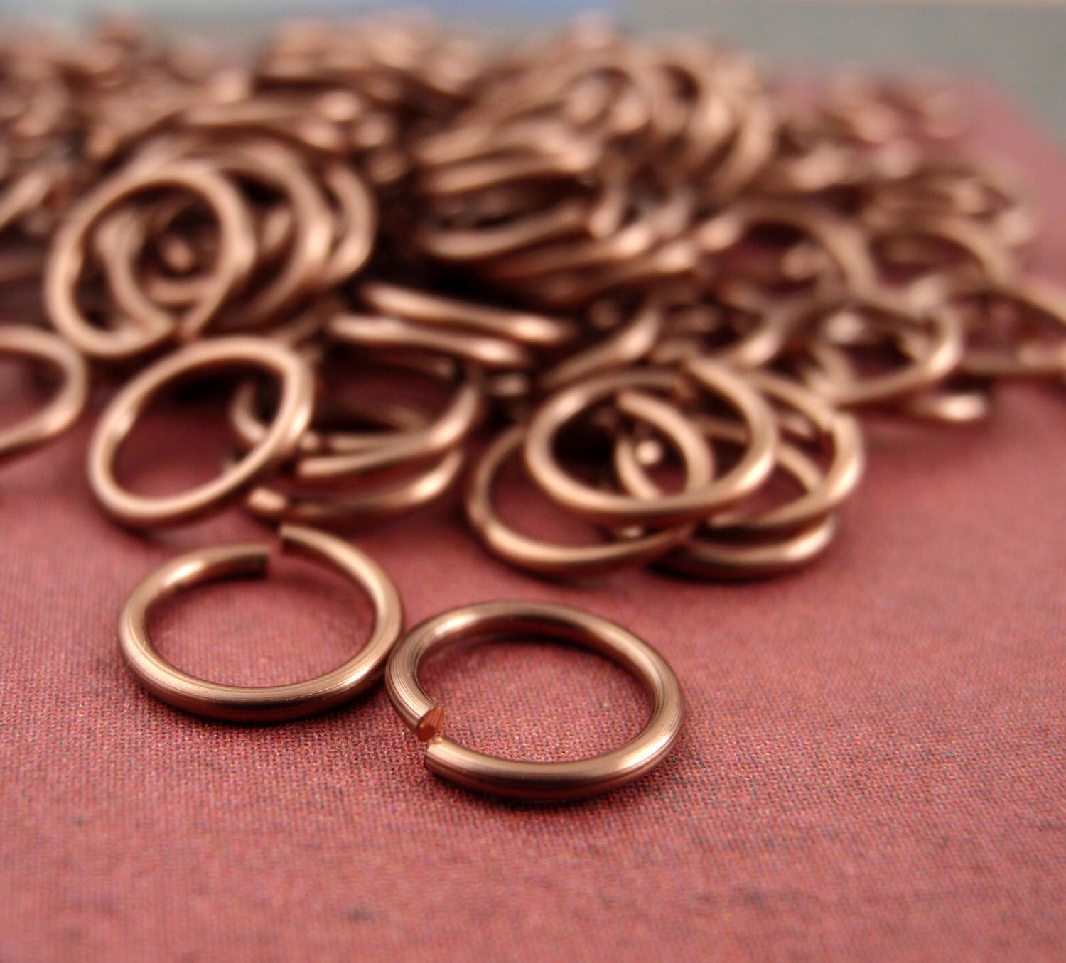 Enameled copper jump best sale rings
