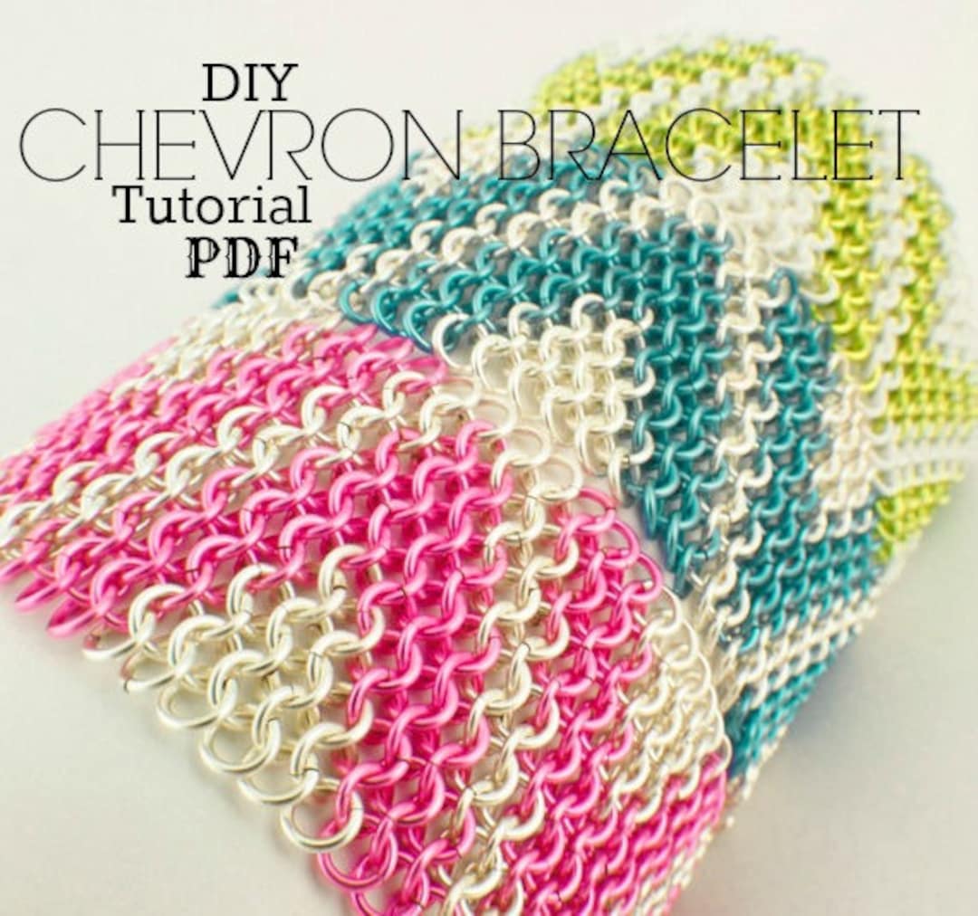 Chevron bracelet shop tutorial