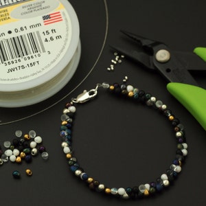 My First Stringing Jewelry Kit - Complete Kit or Kit with Tools - 100% Guarantee