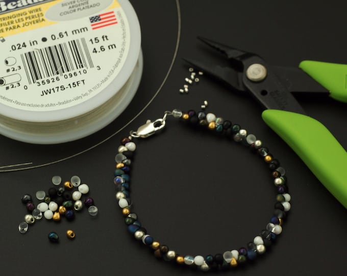 My First Stringing Jewelry Kit - Complete Kit or Kit with Tools - 100% Guarantee