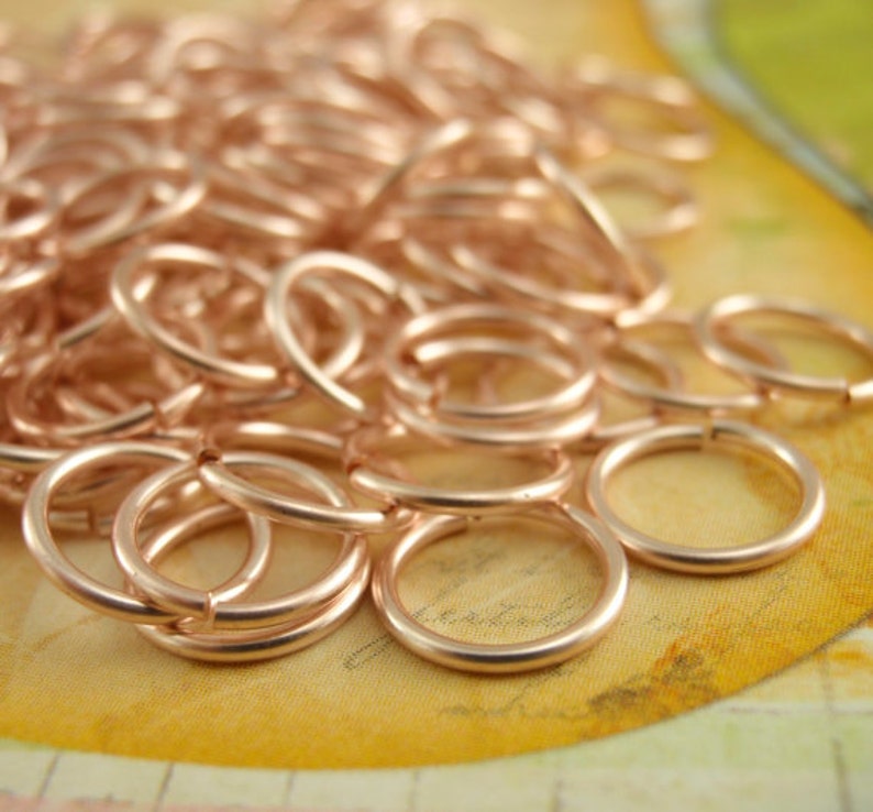 Rose Gold Colored Wire Enameled Coated Copper 100% Guarantee YOU Pick the Gauge 14, 16, 18, 20, 21, 22, 24, 26, 28, 30, 32 image 6