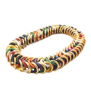 Tutorial Beginner Stretch Box Chainmaille Bracelet