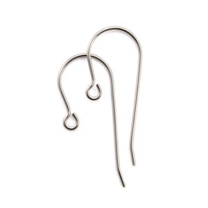 Surgical Steel Ear Wires 10 Pairs with Outside Loop Made in the USA image 8