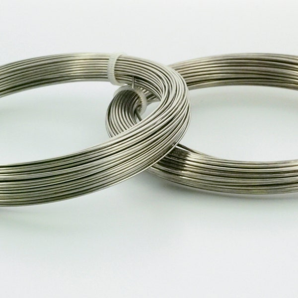 Spring Hard Stainless Steel Wire - Premium Jewelry Grade - Select 8, 10, 12, 14, 16, 18, 20, 22, 24, 27 gauge - 100% Guarantee