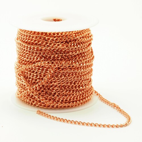 Solid Copper Ball Chain 3.2mm by the Foot or Finished With Etsy