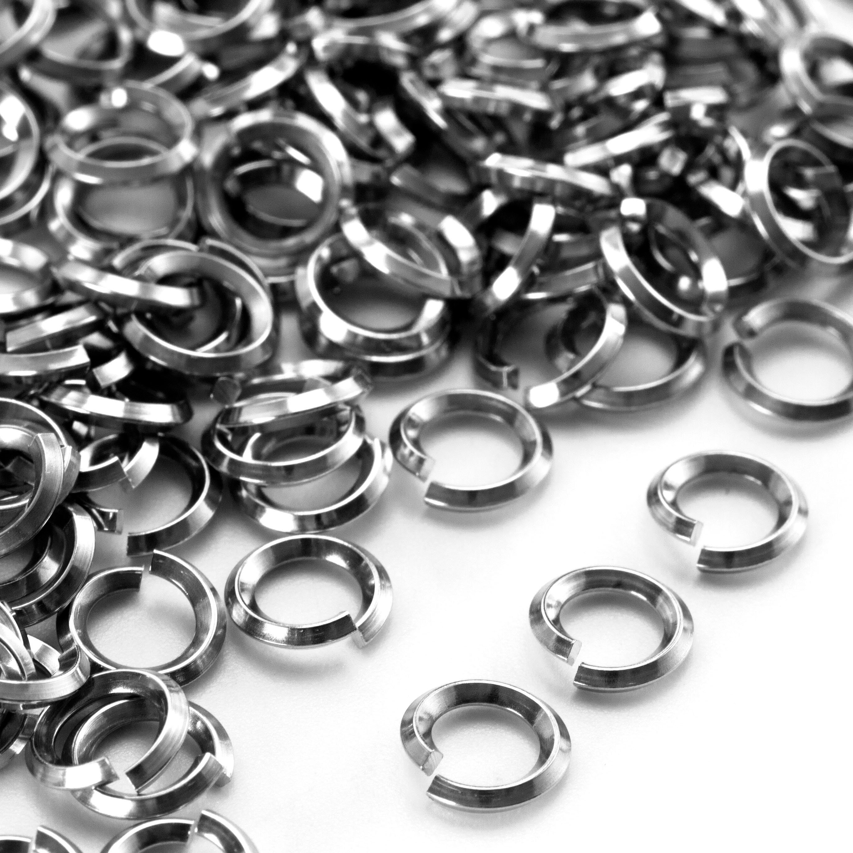 Stainless Steel 7mm I.D. 16 Gauge Jump Rings, 1/4 oz (~26 rings