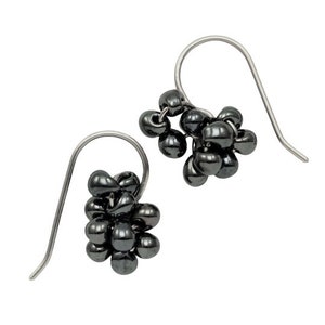 Hypoallergenic Basic Titanium Ear Wires Silver Grey Tone image 5