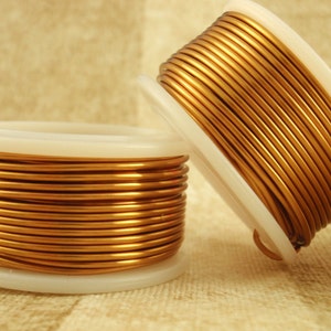 Non Tarnish Bronze Wire - YOU Pick the Gauge 16, 18, 20, 22, 24, 26, 28, 30, 32 - 100% Guarantee