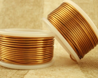 Non Tarnish Bronze Wire - YOU Pick the Gauge 16, 18, 20, 22, 24, 26, 28, 30, 32 - 100% Guarantee