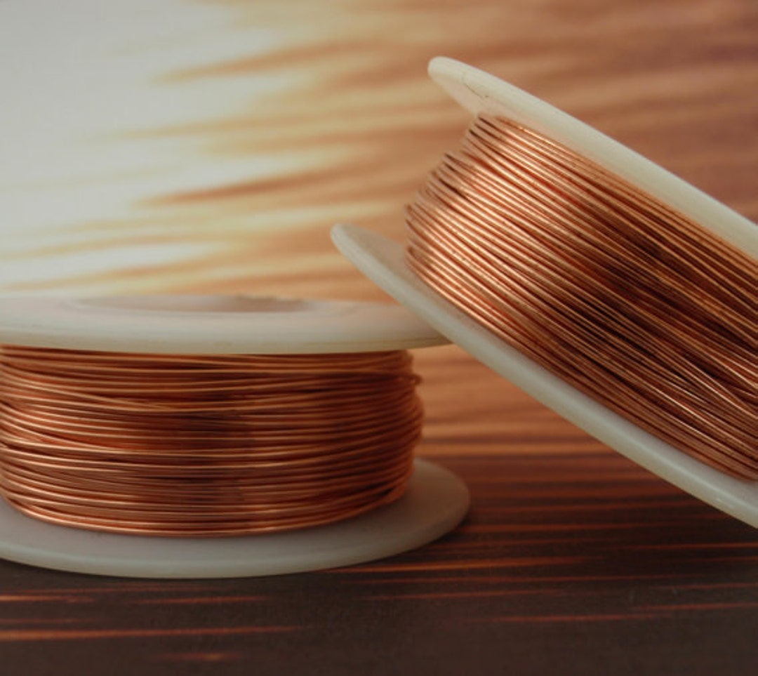 ParaWire Antique Copper Craft Wire 22-Gauge 15-Yards Pure Copper  Tarnish-Resistant Enameled Wire