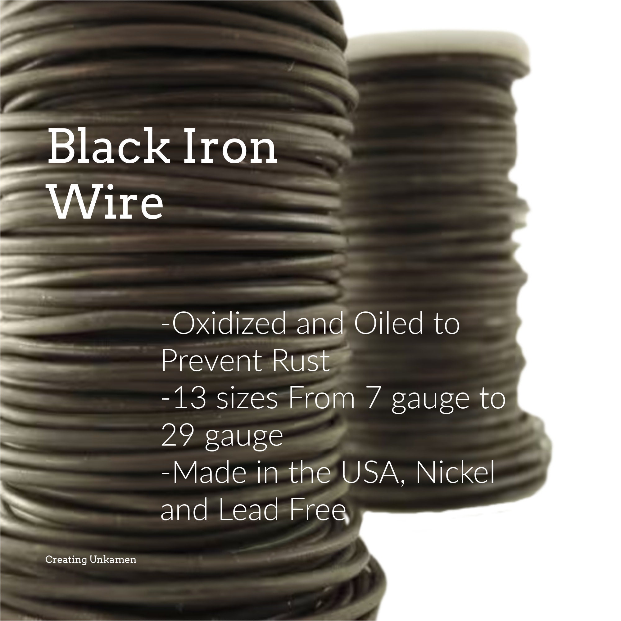 28 Gauge Iron Binding Wire 8 Oz Spool Jewelry Making Soldering Stringing  Tool - WIRE-0006