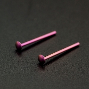1 pair i-Dot 2mm Niobium Post Earrings in 21 Mix and Match Colors image 10