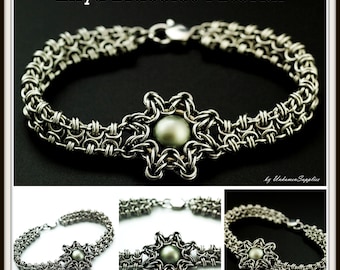 Enya Bracelet Tutorial - Chainmaille Jewelry PDF