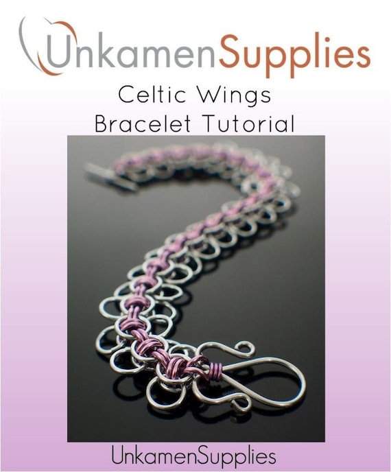 Celtic Wings Bracelet Chainmaille PDF Tutorial Etsy