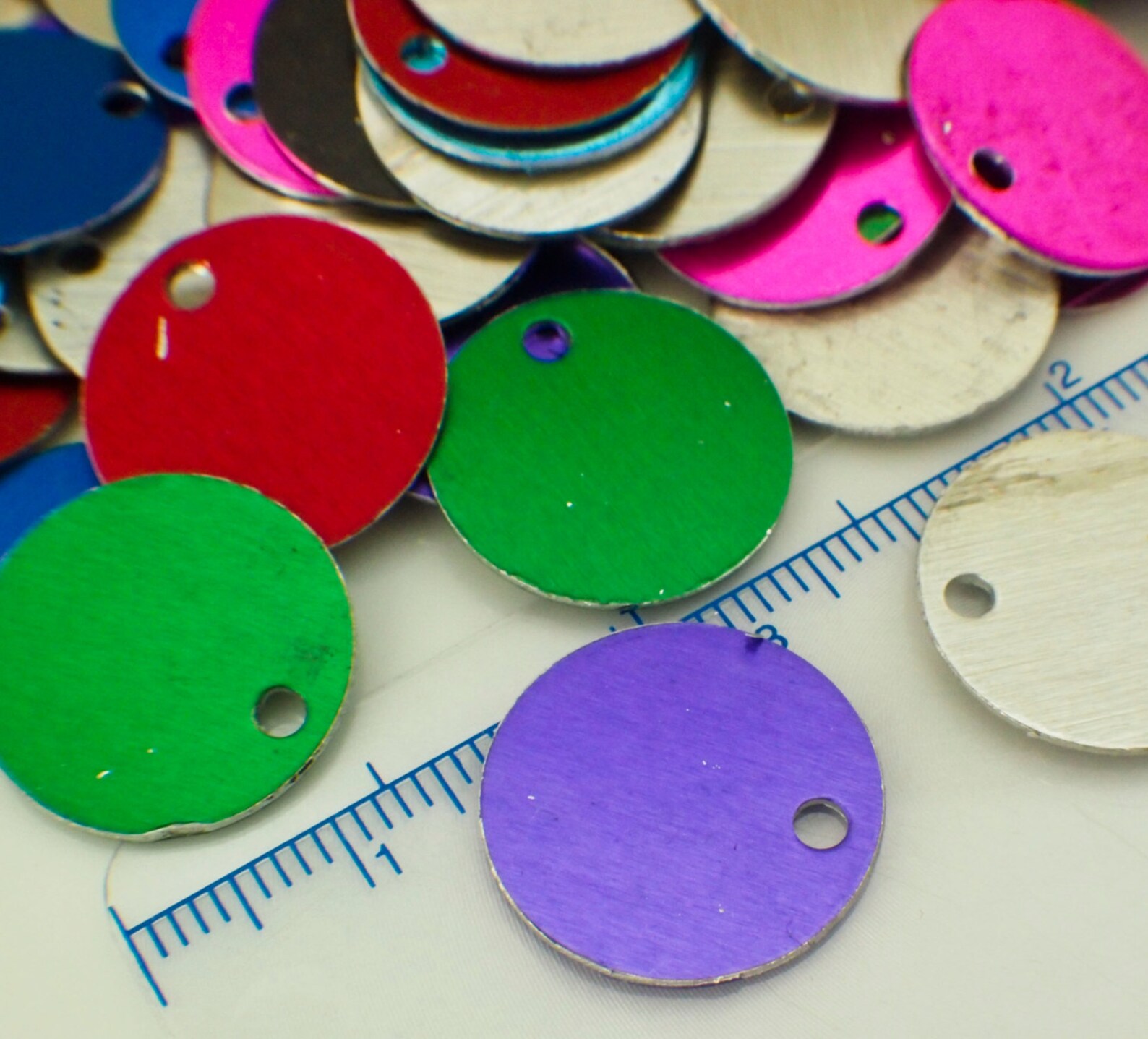 25 Round Economical Aluminum Stamping Blanks 17.5mm 10 Etsy