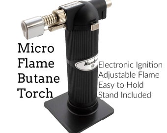 Micro Flamme Butanbrenner zum Löten von Metallen, Schmuck und anderen Heimwerkerarbeiten