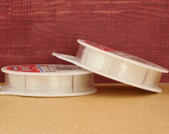 Elasticity Stretch Cord - Clear Beadalon 0.5mm, 0.8mm, 1mm -  100% Guarantee