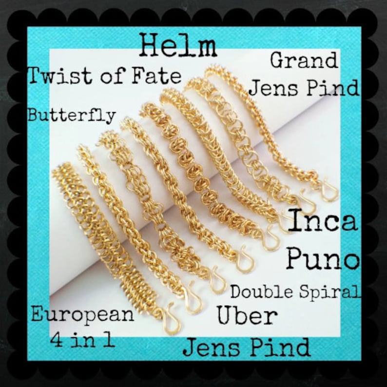 PDF Chainmail Jewelry Tutorial - Craft Faire - Fun for All Skill Levels ...