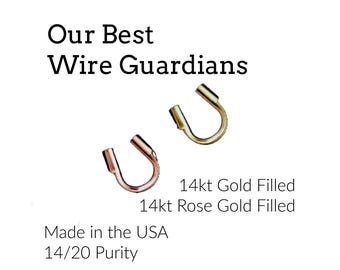 6 Wire Guardians 14kt Yellow Gold Filled, 14kt Rose Gold Filled