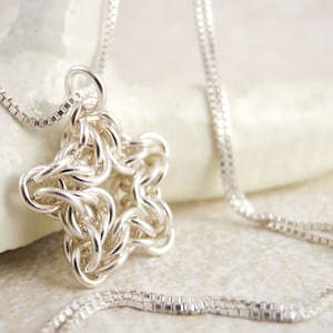 Tutorial Twinkle Twinkle Little Sterling Silver Star Pendant, Necklace, Earrings - Versatile Jewelry Chainmaille PDF
