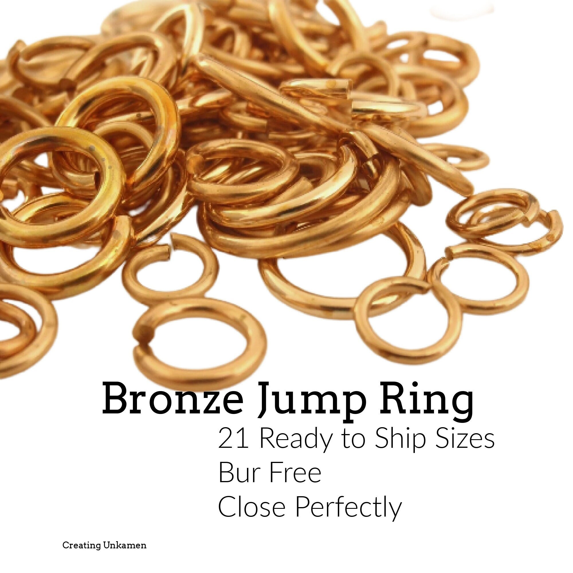 Bronze jump rings deals