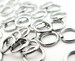 Stainless Steel Jump Rings 22, 20, 19, and 18 Gauge - You Pick the Size - 3mm to 12mm OD  Best Commercially Made - 100% Guarantee 