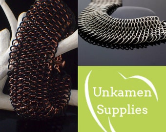 Dragonscale Bracelet Tutorial - Intermediate Chainmaille PDF