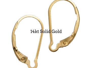 Ganci Per Orecchini Riempi In Oro Giallo All'ingrosso - Foto 6